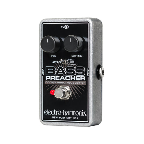 Electro-Harmonix Bass Preacher Compressor/Sustainer Effects Pedal