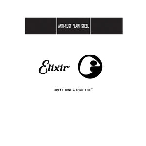 Elixir 13011 Anti-Rust Plated Plain Steel .011, Single String