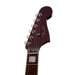 Fender Artist Troy Van Leeuwen Jazzmaster Guitar, RW Neck, Oxblood