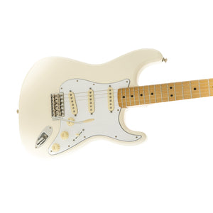 Fender Jimi Hendrix Stratocaster Electric Guitar, Maple FB, Olympic White