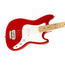 Squier Bronco 4-String Bass, Maple FB, Torino Red