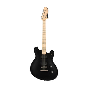 Squier Contemporary Starcaster Electric Guitar, Maple FB, Flat Black