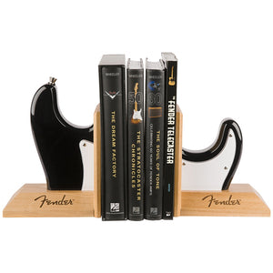 Fender Stratocaster Body Bookends, Black