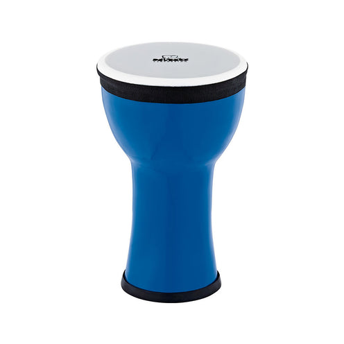 NINO Percussion NINO-EMDJ-BB 6inch Elements Mini Djembe, Plastic Head, Blueberry