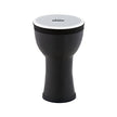 NINO Percussion NINO-EMDJ-FB 6inch Elements Mini Djembe, Plastic Head, Flat Black