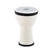 NINO Percussion NINO-EMDJ-SN 6inch Elements Mini Djembe, Plastic Head, Snow