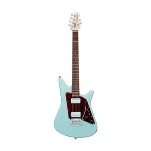 Sterling by Music Man AL40 Albert Lee Signature Electric Guitar, Jatoba FB, Daphne Blue