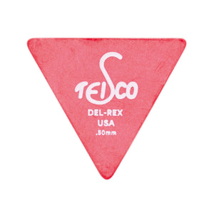 Teisco Del Rex Large Triangle Guitar Pick, .50mm, 6-Pick Pack