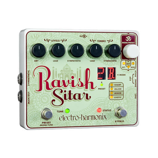 Electro-Harmonix Ravish Sitar Guitar Effects Pedal – Swee Lee Philippines