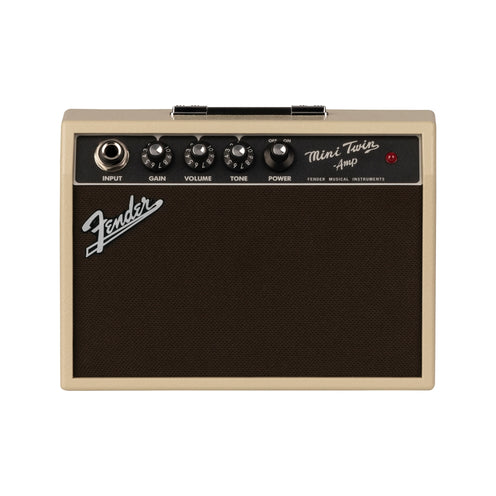 Fender Mini '65 Twin Guitar Combo Amplifier, Blonde