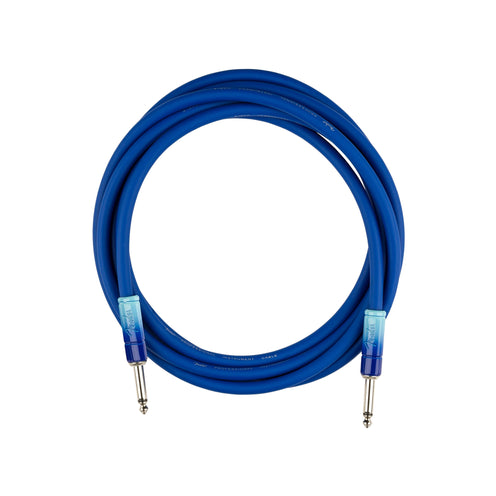 Fender Ombre Series Instrument Cable, 10 ft Straight/Straight, Belair Blue