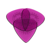 Gravity Razer Standard 1.1mm Guitar Picks, Polished Purple, 3-Pack