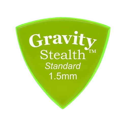 Gravity Stealth Standard 1.1mm Guitar Picks, Polished Purple, 3-Pack