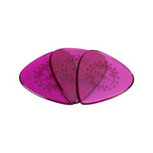 Gravity Sunrise Standard 1.1mm Guitar Picks, Polished Purple, 3-Pack