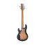 Sterling by Music Man Ray35 HH 5-String Electric Bass Guitar, Natural Spated Maple Burst Satin